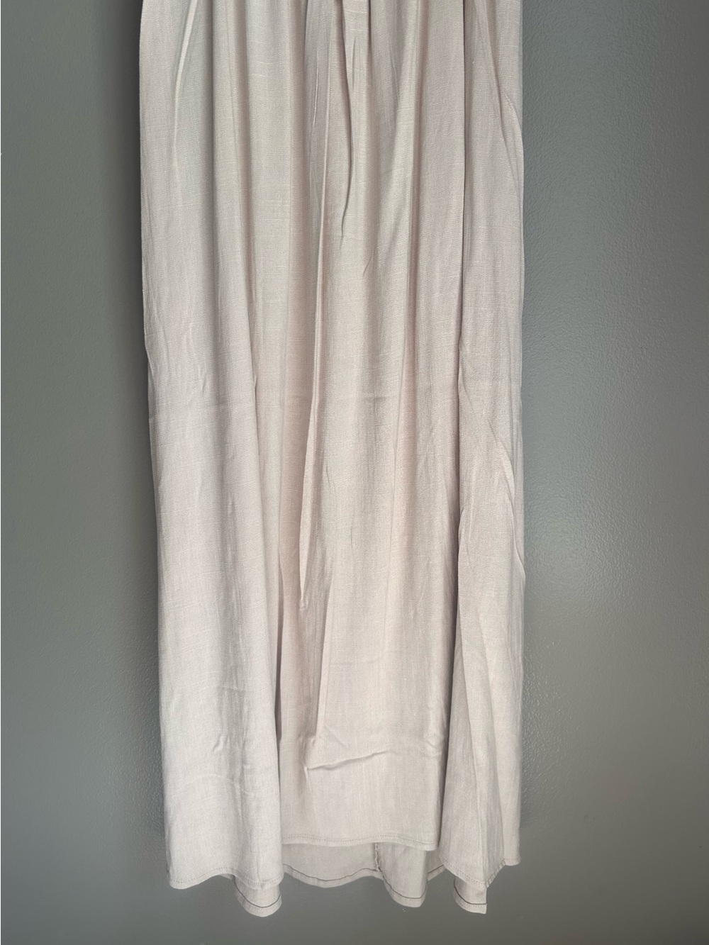 Soft Beige Slip Dress - Haute Monde - Picture 9 of 10
